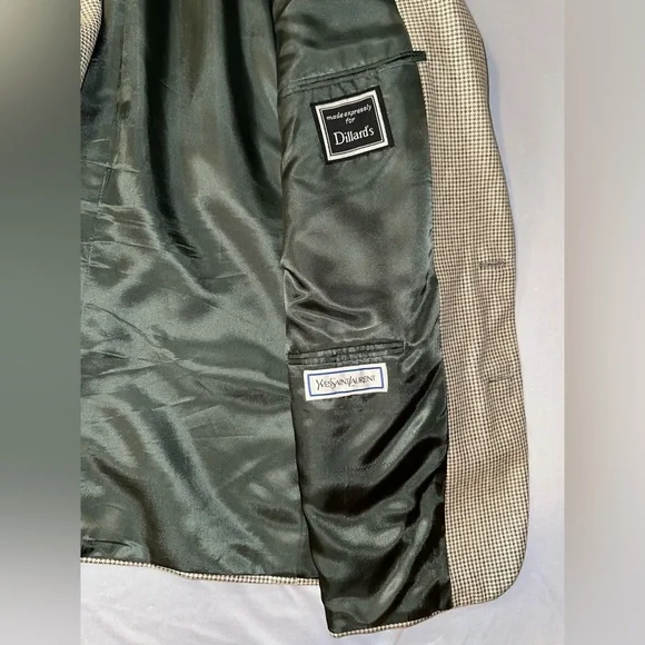 Vintage Yves Saint Laurent Men’s Blazer - Picture 6 of 12